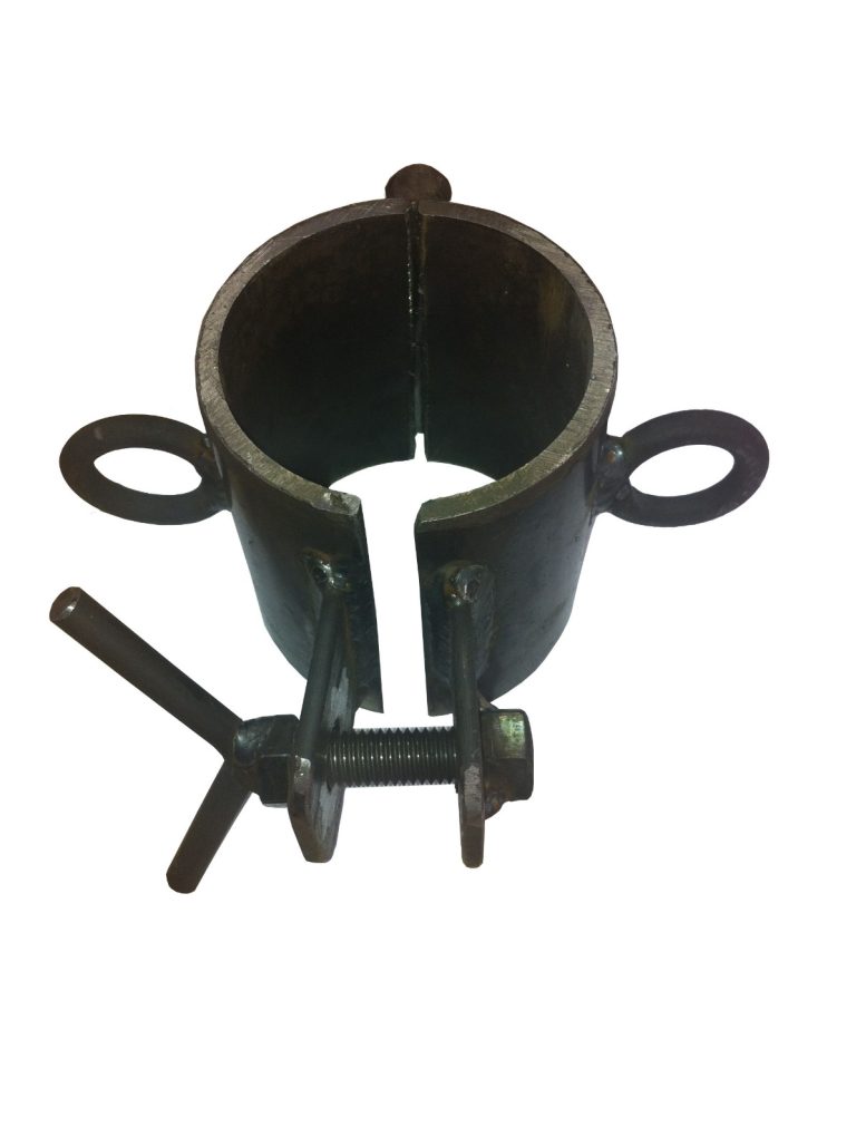 ABRAÇADEIRA LINHA DE VIDA ORELHA DUPLA